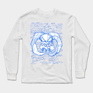 Lucky blu Gitz! Long Sleeve T-Shirt